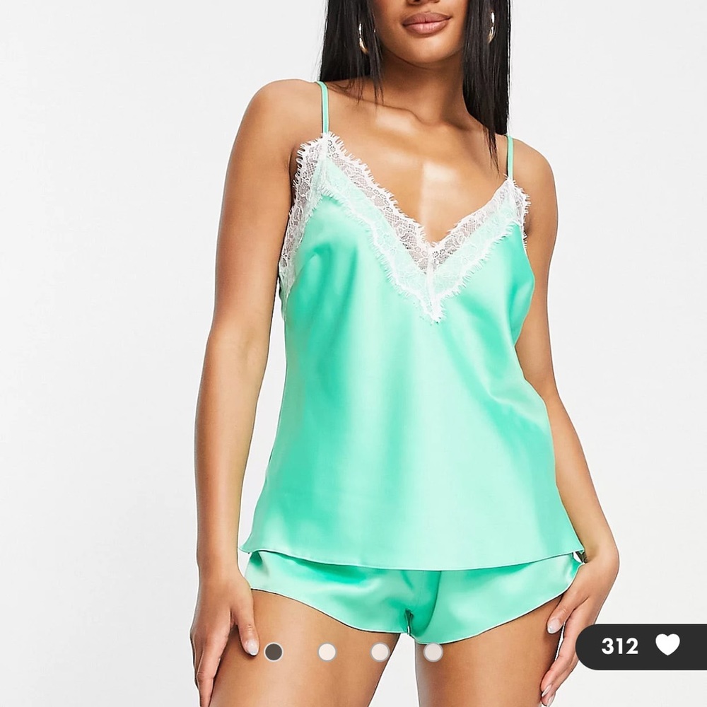 Lacy Pajama Set